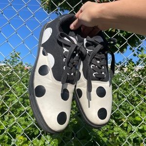 Mens Polka Dot Sneakers